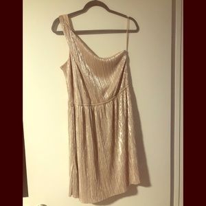 EXPRESS one shoulder mini dress